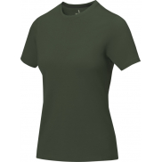Damski t-shirt Nanaimo z krótkim rękawem, m, zielony
