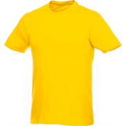 Męski T-shirt z krótkim rękawem Heros 150 g/m², m, żółty