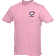 Męski T-shirt z krótkim rękawem Heros 150 g/m², xs, różowy