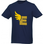 Męski T-shirt z krótkim rękawem Heros 150 g/m², xxl, niebieski