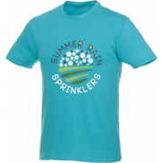 Męski T-shirt z krótkim rękawem Heros 150 g/m², 3xl, niebieski