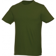 Męski T-shirt z krótkim rękawem Heros 150 g/m², xl, zielony