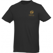 Męski T-shirt z krótkim rękawem Heros 150 g/m², l, czarny