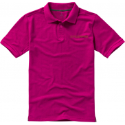 Męskie polo Calgary z krótkim rękawem 200 g/m², 3xl, różowy