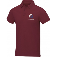 Męskie polo Calgary z krótkim rękawem 200 g/m², 3xl, czerwony