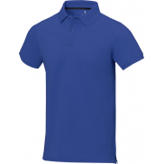 Męskie polo Calgary z krótkim rękawem 200 g/m², xl, niebieski