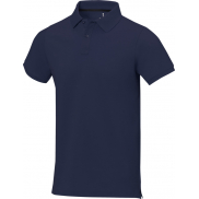 Męskie polo Calgary z krótkim rękawem 200 g/m², xs, niebieski