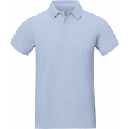 Męskie polo Calgary z krótkim rękawem 200 g/m², xl, niebieski