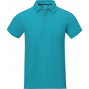 Męskie polo Calgary z krótkim rękawem 200 g/m², xs, niebieski