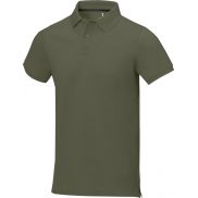 Męskie polo Calgary z krótkim rękawem 200 g/m², s, zielony