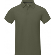 Męskie polo Calgary z krótkim rękawem 200 g/m², l, zielony