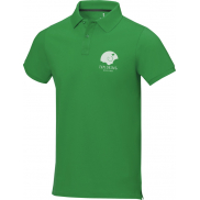 Męskie polo Calgary z krótkim rękawem 200 g/m², s, zielony
