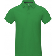 Męskie polo Calgary z krótkim rękawem 200 g/m², l, zielony