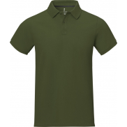 Męskie polo Calgary z krótkim rękawem 200 g/m², xl, zielony