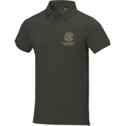 Męskie polo Calgary z krótkim rękawem 200 g/m², xs, szary