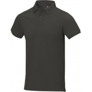 Męskie polo Calgary z krótkim rękawem 200 g/m², xl, szary