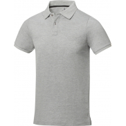 Męskie polo Calgary z krótkim rękawem 200 g/m², m, szary