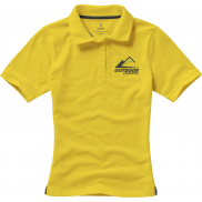 Damskie polo Calgary z krótkim rękawem 200 g/m², xs, żółty