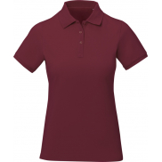 Damskie polo Calgary z krótkim rękawem 200 g/m², xs, czerwony