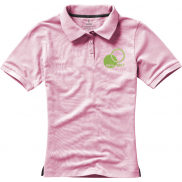 Damskie polo Calgary z krótkim rękawem 200 g/m², m, różowy