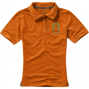 Damskie polo Calgary z krótkim rękawem 200 g/m², m, pomarańczowy