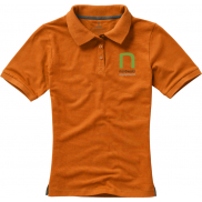 Damskie polo Calgary z krótkim rękawem 200 g/m², xl, pomarańczowy