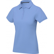 Damskie polo Calgary z krótkim rękawem 200 g/m², l, niebieski