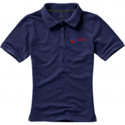 Damskie polo Calgary z krótkim rękawem 200 g/m², xxl, niebieski