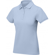 Damskie polo Calgary z krótkim rękawem 200 g/m², xl, niebieski