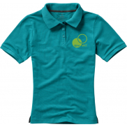 Damskie polo Calgary z krótkim rękawem 200 g/m², xxl, niebieski