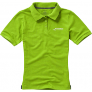 Damskie polo Calgary z krótkim rękawem 200 g/m², xxl, zielony