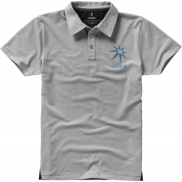 Męskie polo Markham z krótkim rękawem ze stretchu 200 g/m², xxl, szary