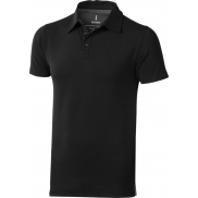 Męskie polo Markham z krótkim rękawem ze stretchu 200 g/m², xl, czarny
