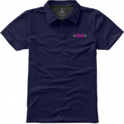 Damskie polo Markham z krótkim rękawem ze stretchu 200 g/m², xxl, niebieski