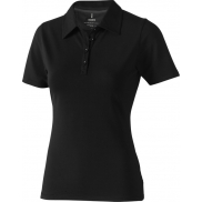 Damskie polo Markham z krótkim rękawem ze stretchu 200 g/m², xs, czarny