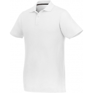 Helios - koszulka męska polo z krótkim rękawem 180 g/m², l, biały
