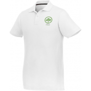Helios - koszulka męska polo z krótkim rękawem 180 g/m², xl, biały