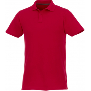 Helios - koszulka męska polo z krótkim rękawem 180 g/m², s, czerwony