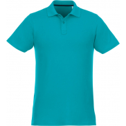 Helios - koszulka męska polo z krótkim rękawem 180 g/m², xs, niebieski