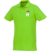 Helios - koszulka męska polo z krótkim rękawem 180 g/m², xs, zielony