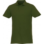 Helios - koszulka męska polo z krótkim rękawem 180 g/m², m, zielony
