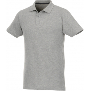 Helios - koszulka męska polo z krótkim rękawem 180 g/m², m, szary