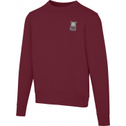 Sweter unisex Arora 300 g/m², l, czerwony