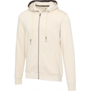 Unisex rozpinana bluza z kapturem Arora 300 g/m², l, piasek pustyni
