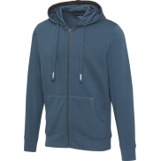Unisex rozpinana bluza z kapturem Arora 300 g/m², m, niebieski