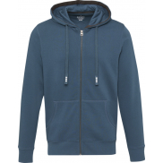 Unisex rozpinana bluza z kapturem Arora 300 g/m², 3xl, niebieski
