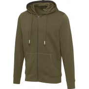 Unisex rozpinana bluza z kapturem Arora 300 g/m², 3xl, zielony