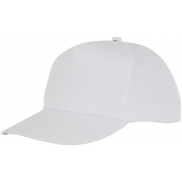 Czapka 5-panelowa Hades 175 g/m², biały