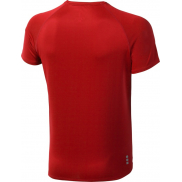 Męski T-shirt Niagara z krótkim rękawem z dzianiny Cool Fit odprowadzającej wilgoć 145 g/m², xxl, czerwony