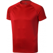 Męski T-shirt Niagara z krótkim rękawem z dzianiny Cool Fit odprowadzającej wilgoć 145 g/m², 3xl, czerwony